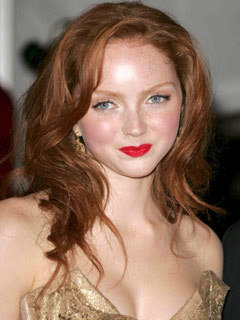 Lily Cole's bare-face necessities
