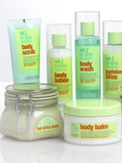 At-home spa session