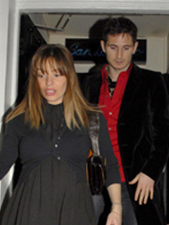 Christine Bleakley and Frank Lampard play it cool