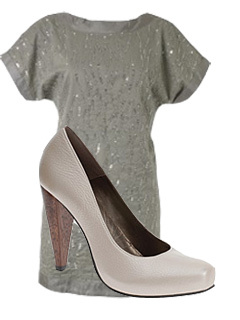 Kimberley Walsh shimmers in silver