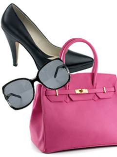 Victoria Beckham's in the pink