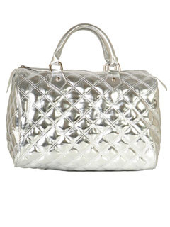 Paris Hilton's silver bag is sensational