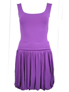 Victoria Beckham�s purple mini-dress