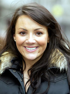 What gives Martine McCutcheon a boost