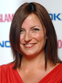 Davina McCall's a smooth operator