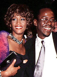 Whitney Houston and Bobby Brown 'on good terms'