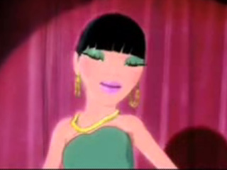 Lily Allen becomes a sexy cartoon