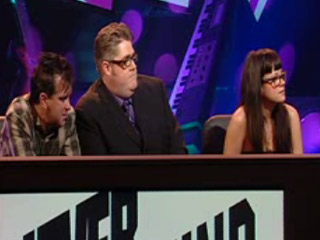Lily Allen appears on Never Mind the Buzzcocks