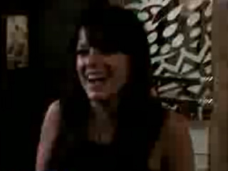 Lily Allen has fun outside nightclub with paparazzi
