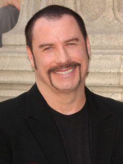 Nice moustache, John Travolta