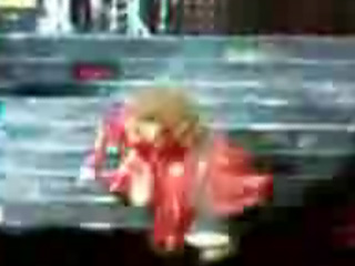 Beyonce Knowles take a tumble on stage