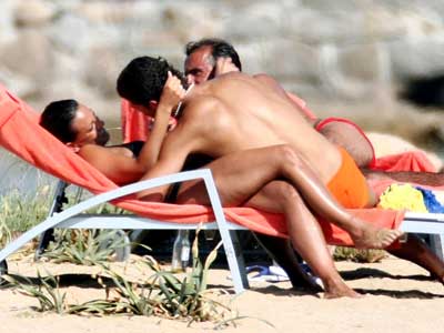 Cristiano Ronaldo and Nereida Gallardo's romantic holiday