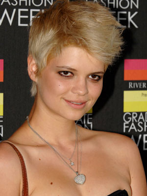 Pixie Geldof models for Italian Vogue