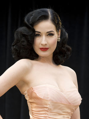 Dita Von Teese: I will not be shagging Russell Brand
