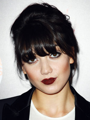 Celeb trend: Bordeaux lips
