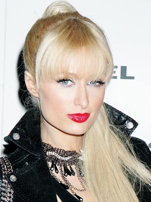 Paris Hilton's party necklace