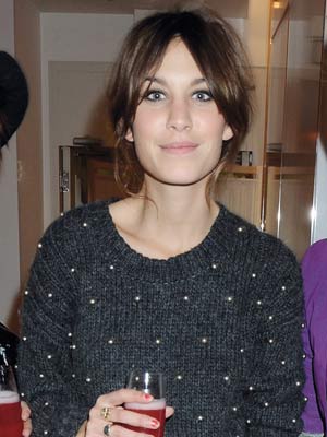 Alexa Chung�s pearly jumper