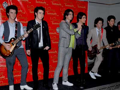 Jonas Brothers | Jonas Brothers get waxworks | Pictures | Now Magazine | Celebrity Gossip