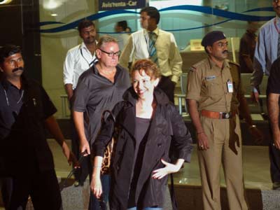 Kylie Minogue | Kylie Minogue arrives in India | Pictures | Now Magazine | Celebrity Gossip