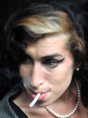 SEE PICS Amy Winehouse is a fag hag