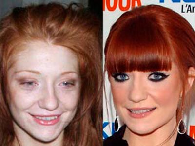 Celebrity make-up miracles Celebrity make-up miracles