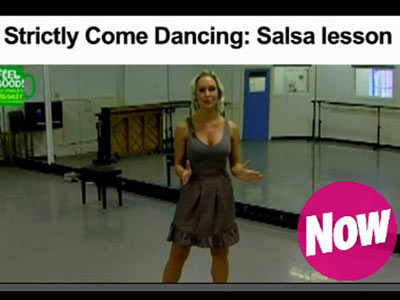 Strictly Come Dancing: Salsa lesson 