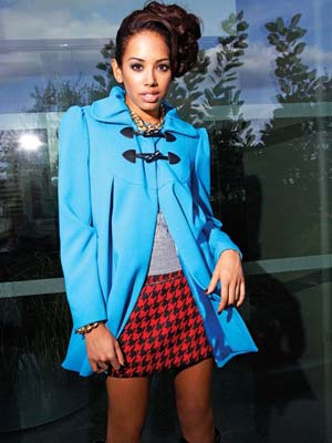 Jade Ewen | Jade Ewen models winter coats | pictures | celebrity gossip | now magazine 