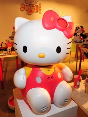 SEE VIDEO Now meets Hello Kitty