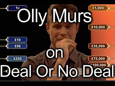The X Factor's Olly Murs on Deal Or No Deal 