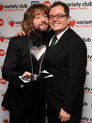 Justin Lee Collins: Alan Carr has a massive c*ck