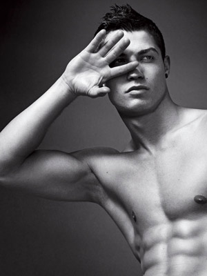 Ronaldo   on Cristiano Ronaldo  Cristiano Ronaldo Strips Off For Armani Campaign