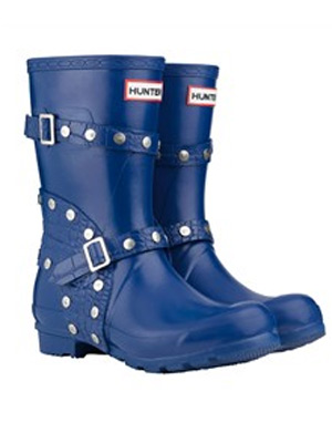 Celebrity festival fashion Hunter wellies
