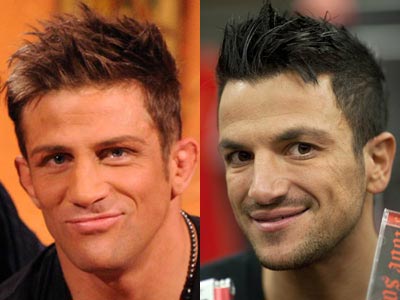 Is Alex Reid turning into Peter Andre?