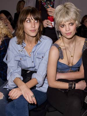Alexa Chung's sexy new denim look