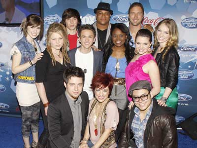 Group | American Idol Final 12 | Pictures | Now magazine | Celebrity