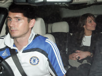 Christine Bleakley's night out with Frank Lampard