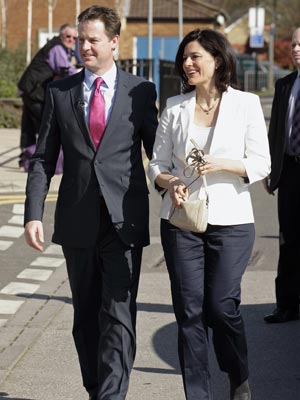 Election special: Samantha Cameron, Sarah Brown and Miriam Gonzalez Durantez's dress style file | pictures | now magazine | fashion