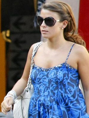 Coleen Rooney�s stack bracelets