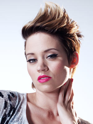VIDEO Kimberly Wyatt's photo shoot make-up