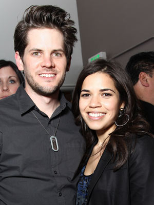 America Ferrera couple
