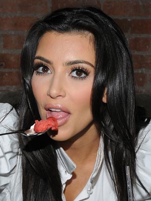 Celebrity food frenzy - celebrities eating