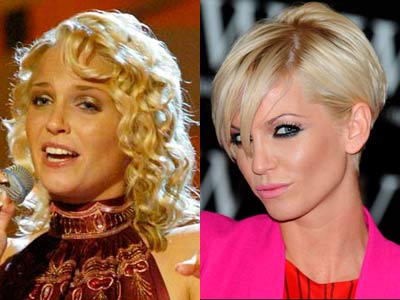 Celebrity hair: Sarah Harding - from girly curls to edgy crops