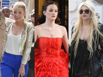 Behind the scenes at Gossip Girl 2010