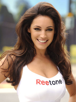 VIDEO Kelly Brook bares all for Reebok