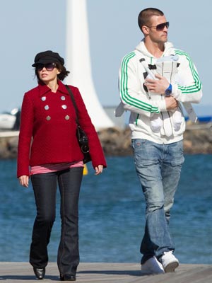 Dannii Minogue and Kris Smith | pics | pictures | photos | new | news | celebrity gossip | dannii minogue | kris smith | baby | ethan | mum | x-factor