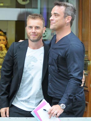 Gary Barlow and Robbie Williams | Celebrity Gossip | Pictures | Photos | Gallery