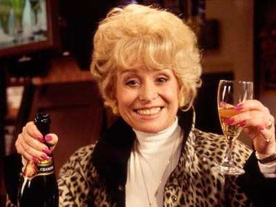 Peggy Mitchell says goodbye to the Queen Vic for good