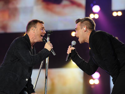 Gary Barlow and Robbie Williams | Help For Heroes Concert | Celebrities | Photos | Pictures | Now Magazine