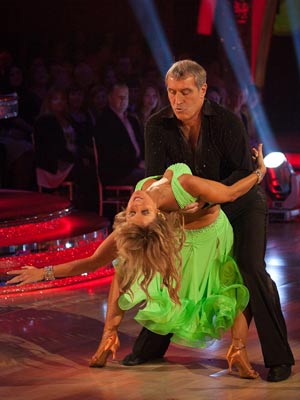 Peter Shilton voted off Strictly Come Dancing