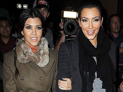 Kim and Kourtney Kardashian | Celebrity Gossip | Pictures | Photos | Gallery
